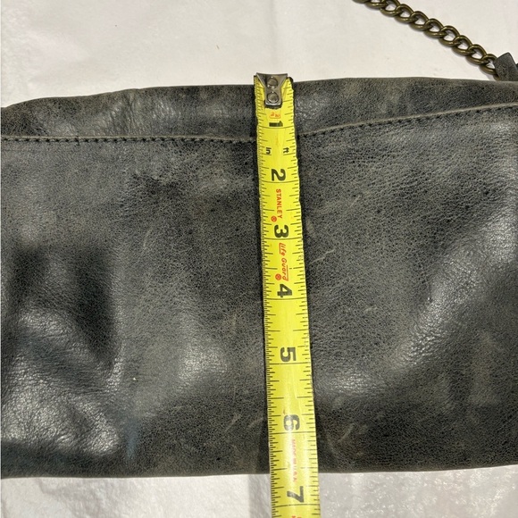 J. Crew Distressed Leather Envelope Clutch - Picture 10 of 11